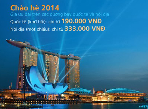 Vietnam Airlines ra mắt đợt khuyến mãi 'chào hè 2014'