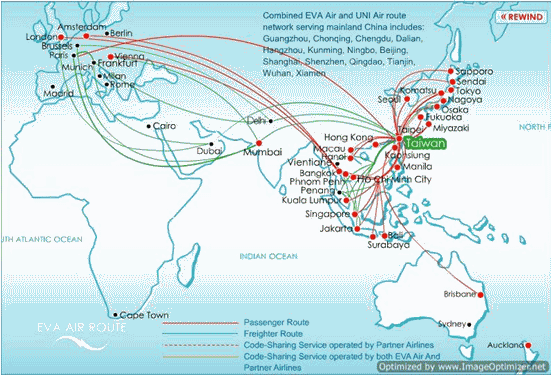 Đại Lý Vé Máy Bay Eva Air