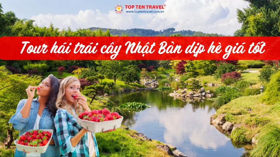 Tour hái trái cây Nhật Bản dịp hè giá tốt