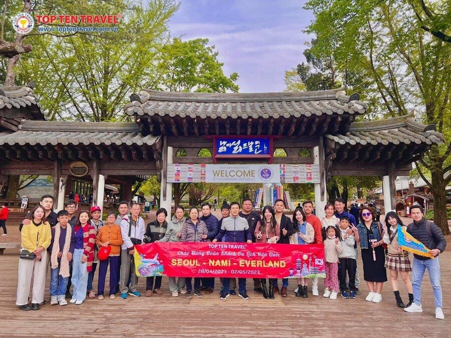 Những tour du lịch Hàn Quốc 5N4D giá tốt