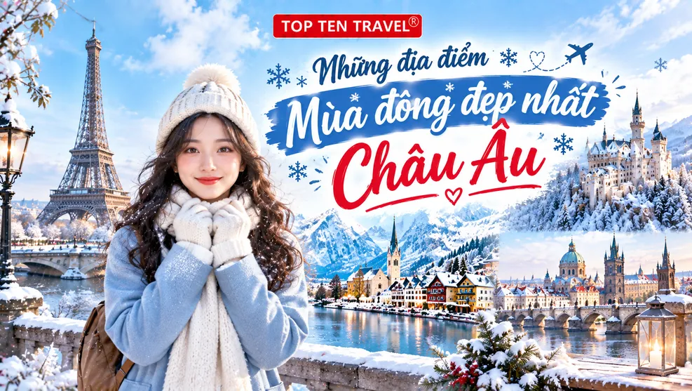 Những địa điểm mùa đông đẹp nhất Châu Âu