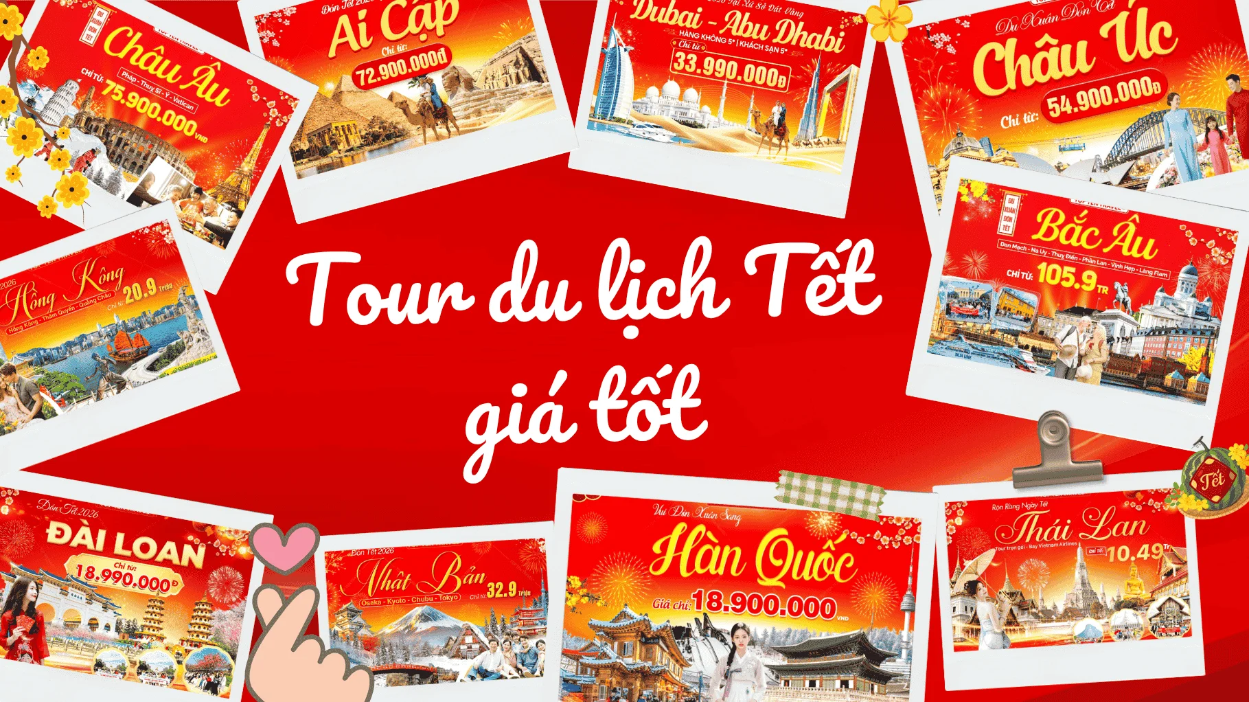 Tour du lịch Tết 2026 giá rẻ - Ưu đãi trọn gói
