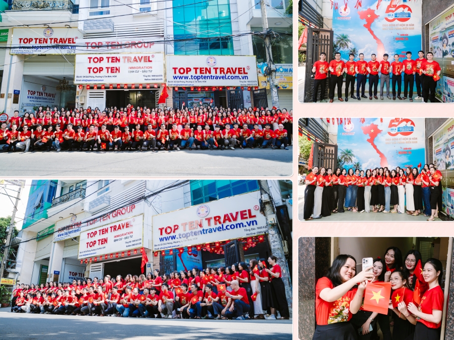 Top Ten Travel kỷ niệm 50 năm Giải Phóng Miền Nam - Khi niềm tự hào Dân Tộc sống mãi trong từng hành trình