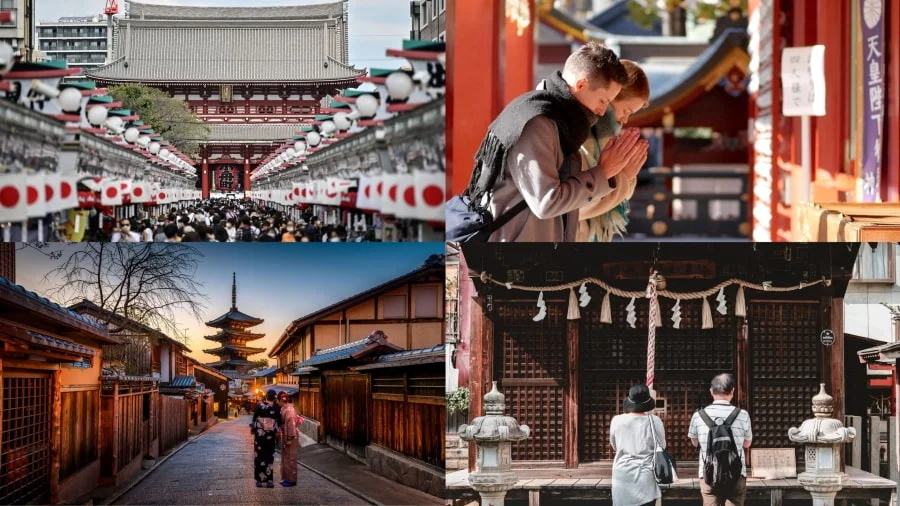 Những điều cần biết khi thăm quan đền chùa ở Nhật Bản