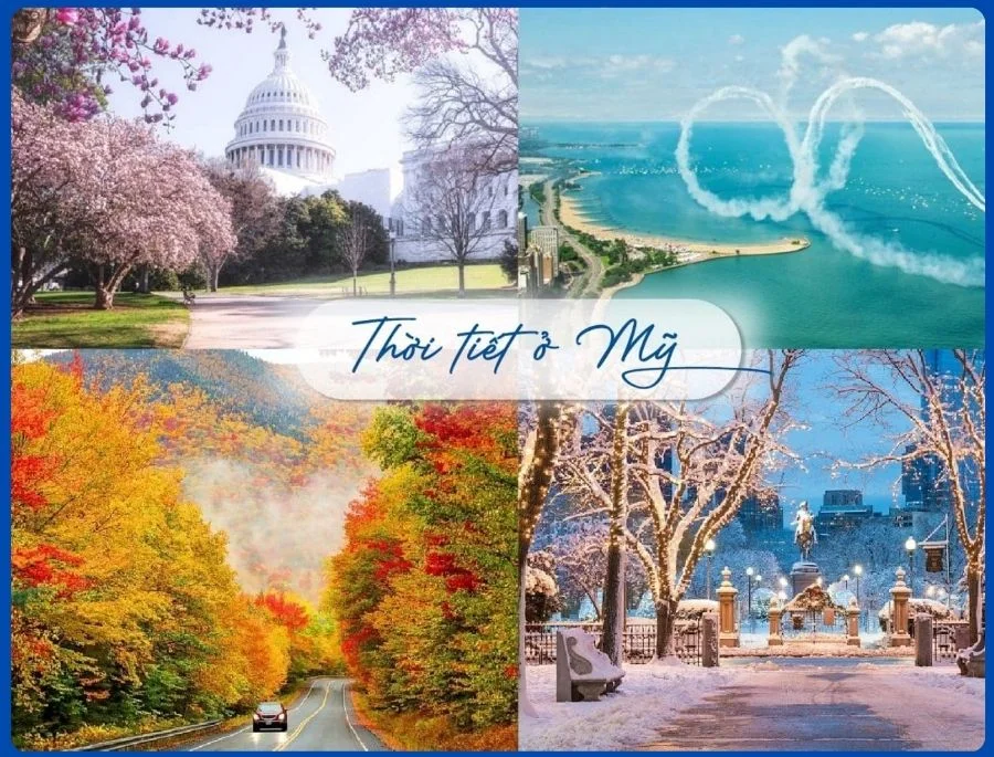 Đặc điểm thời tiết mùa hè tại Mỹ