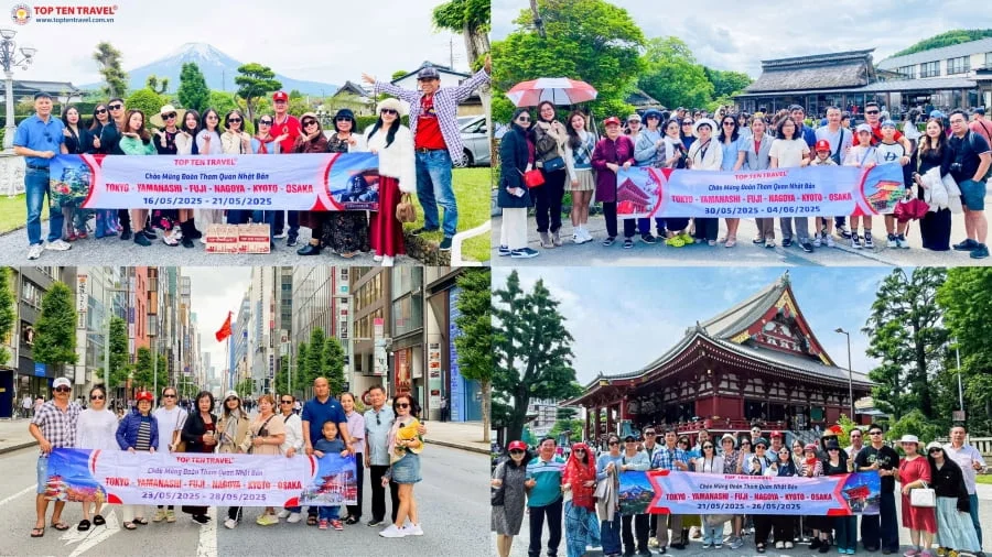 Những địa điểm du lịch nổi tiếng ở Nhật Bản hot nhất năm 2025