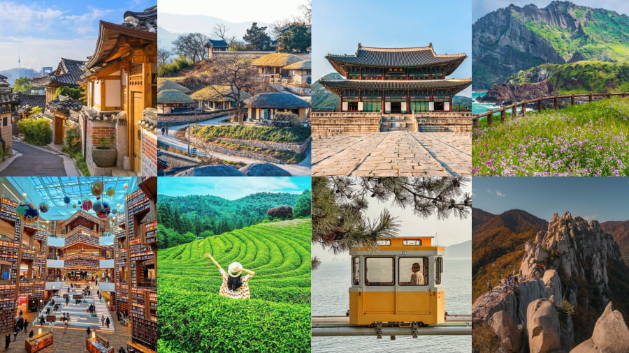 Top 10 địa điểm du lịch Hàn Quốc tháng 8 nhất định phải ghé