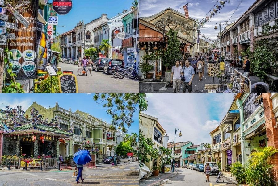 Những trải nghiệm du lịch thú vị tại phố cổ George Town Penang