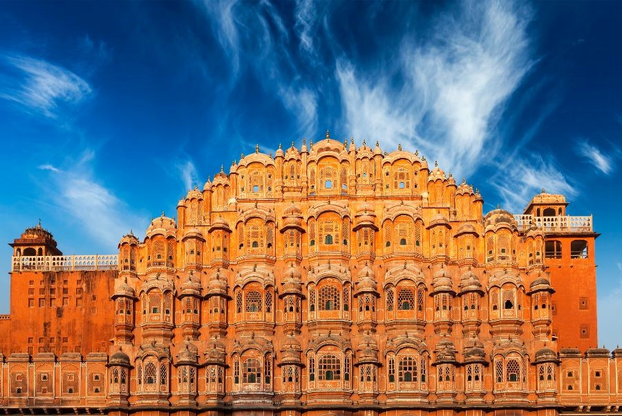 Chiêm ngưỡng cung điện gió Hawa Mahal tại Ấn Độ