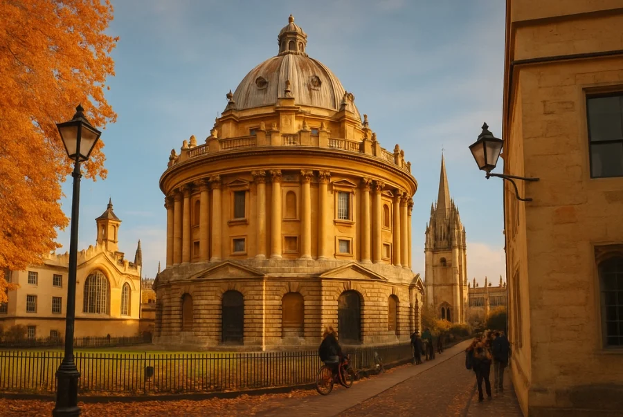Những địa điểm đẹp nhất tại Thành phố Oxford khi mùa thu đến