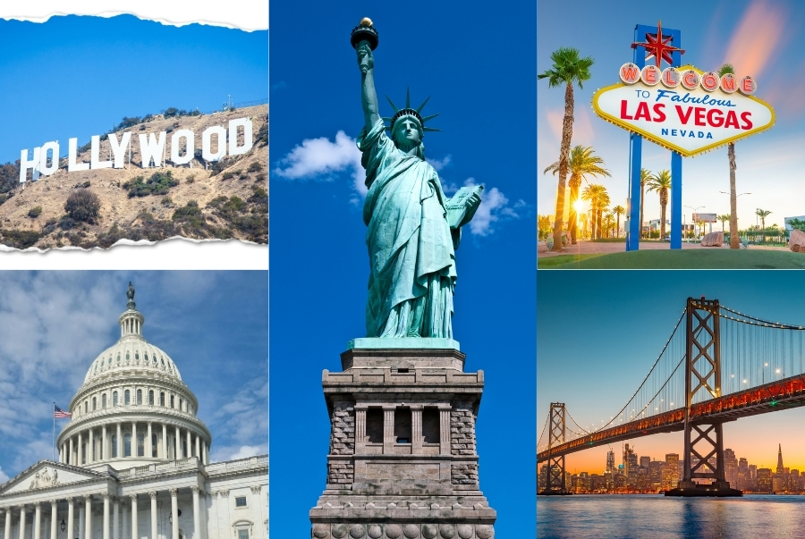 Top 5 thành phố nổi tiếng nhất bạn nên ghé thăm khi du lịch Mỹ