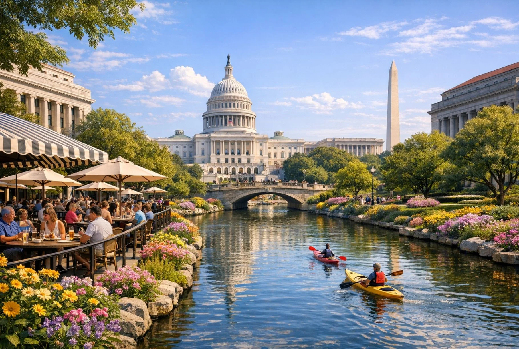 Top 10 điểm tham quan nổi tiếng nhất tại Washington D.C