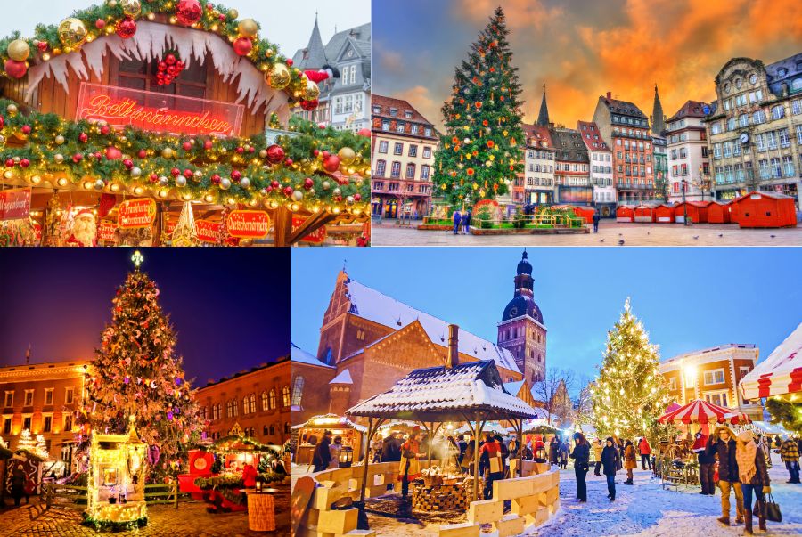 Danh sách những thành phố cổ tích của Châu Âu mùa Giáng Sinh