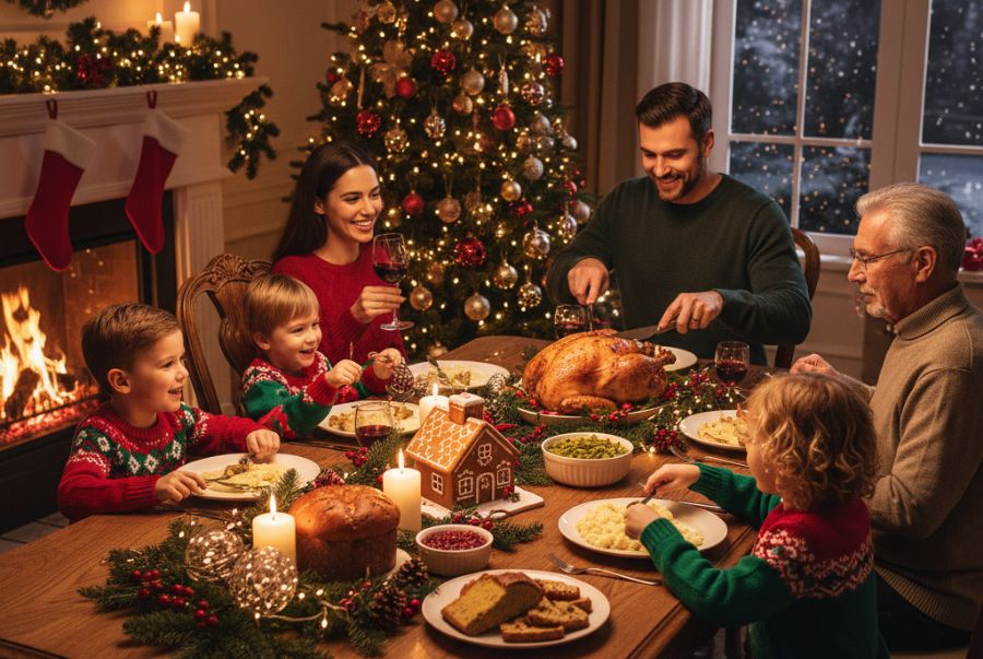 Đặc trưng ẩm thực Châu Âu mùa Giáng sinh