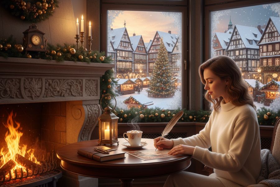 Khám phá khung cảnh Rothenburg ob der Tauber mùa giáng sinh