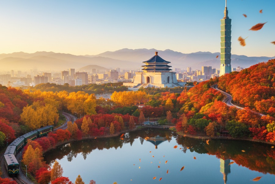 Du lịch Đài Loan mùa thu – Hành trình chiêm ngưỡng vẻ đẹp cổ kính
