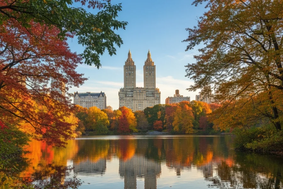 Những địa điểm ngắm lá đẹp nhất vào mùa thu ở New York