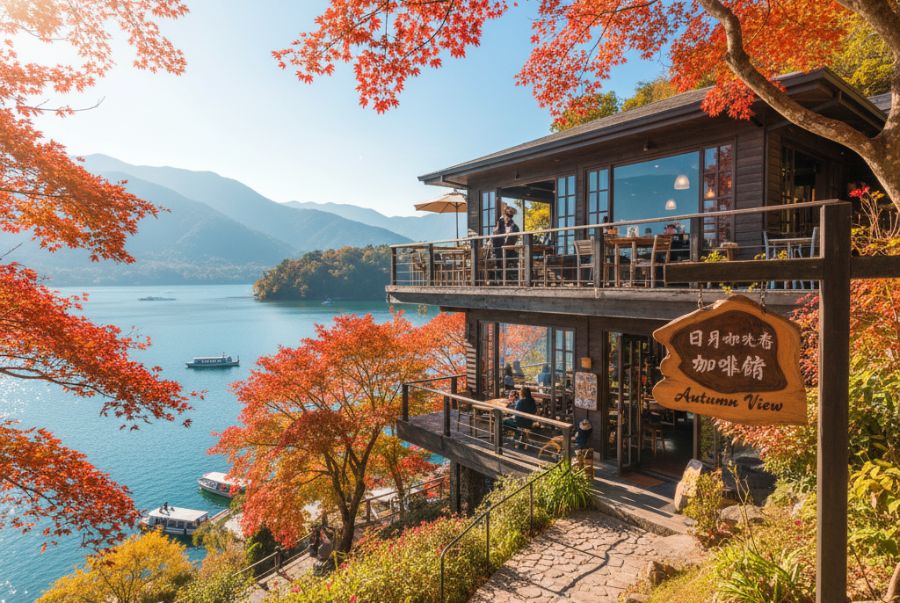 Gợi ý các quán cà phê, nhà hàng view đẹp ở Đài Loan mùa thu