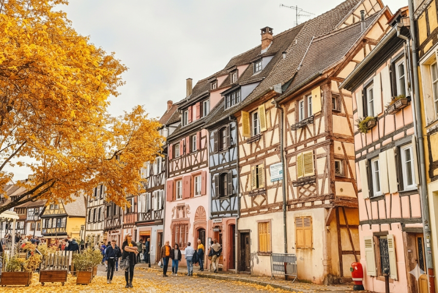 Du lịch Colmar mùa thu – Thị trấn cổ tích lãng mạn nhất nước Pháp