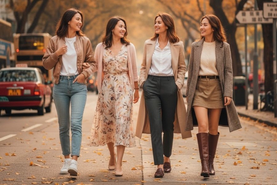 Hướng dẫn chọn trang phục khi du lịch Hong Kong mùa thu