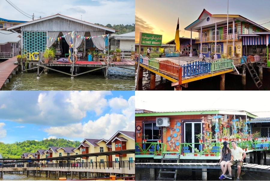Khám phá làng nổi Kampong Ayer giữa lòng Brunei