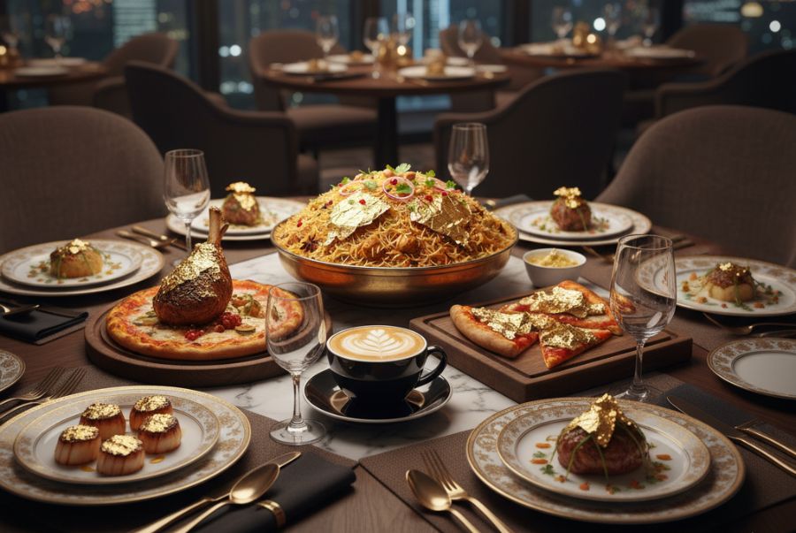 Bạn biết gì về những món ăn dát vàng tại Dubai?