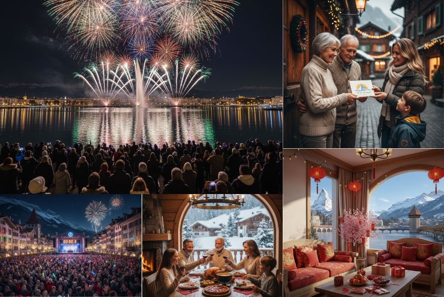 Các hoạt động đón Tết đặc sắc của người dân Thụy Sĩ
