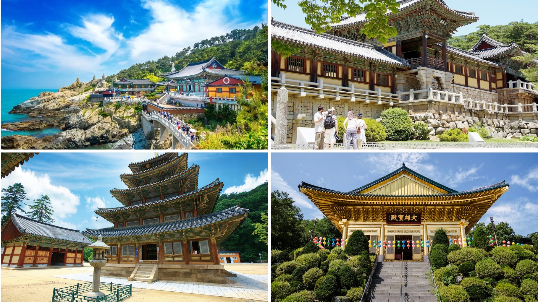 Khám phá những ngôi chùa nổi tiếng khi du lịch Tết Hàn Quốc