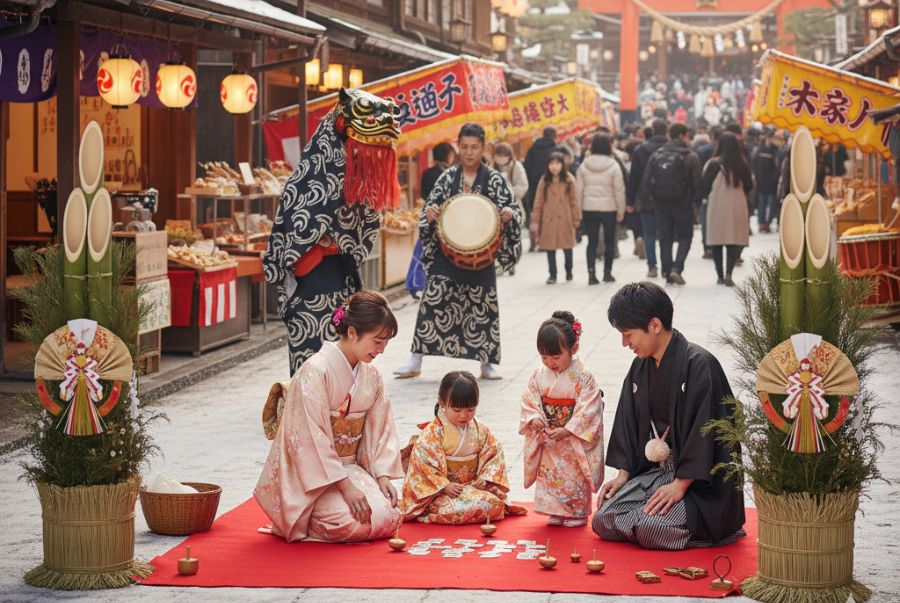 Các lễ hội đặc trưng của Nhật Bản dịp Tết