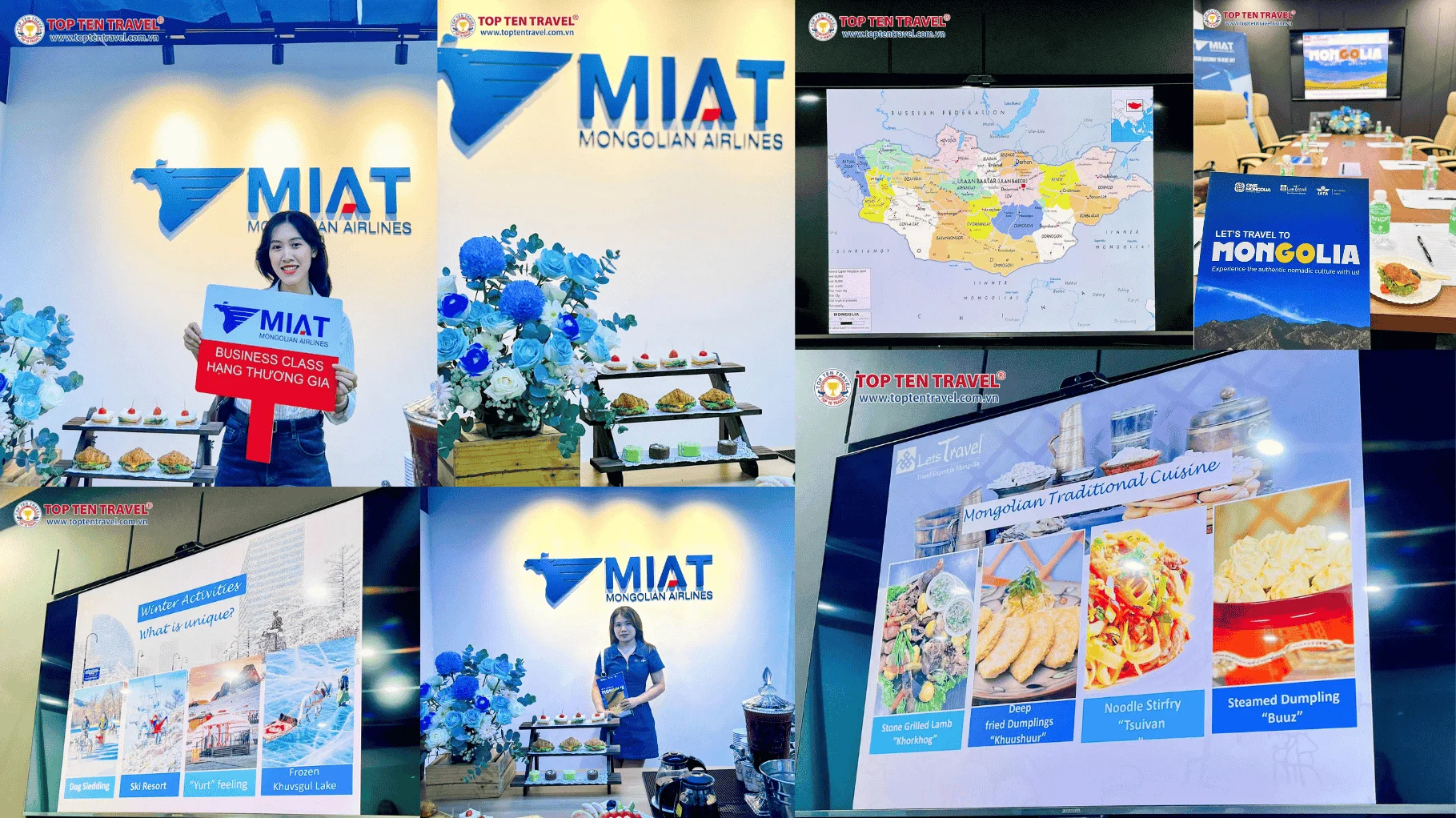 Top Ten Travel tham dự hội thảo giới thiệu tuyến điểm Mông Cổ mùa đông