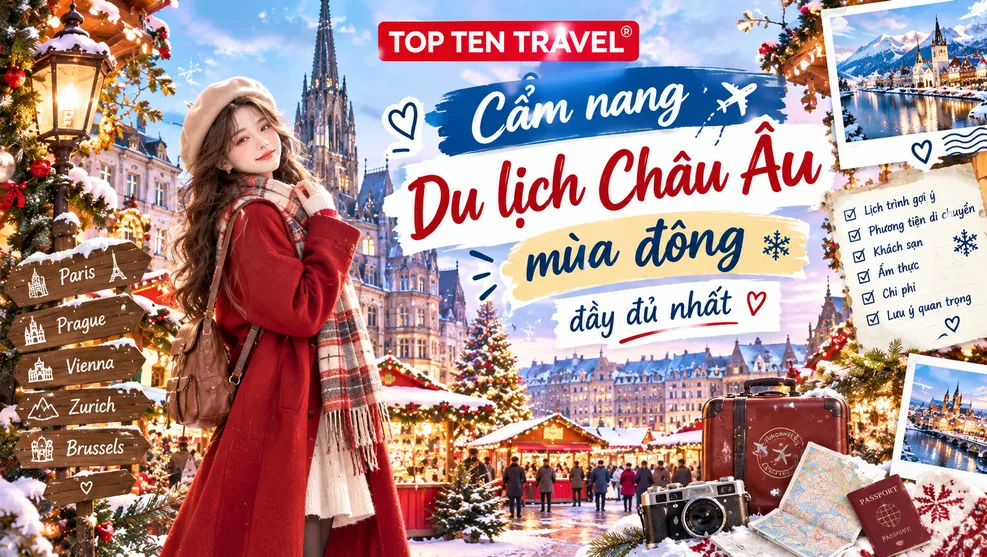 Cẩm nang du lịch Châu Âu mùa đông đầy đủ nhất