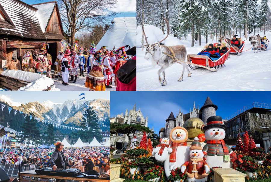 Danh sách các lễ hội Châu Âu mùa đông