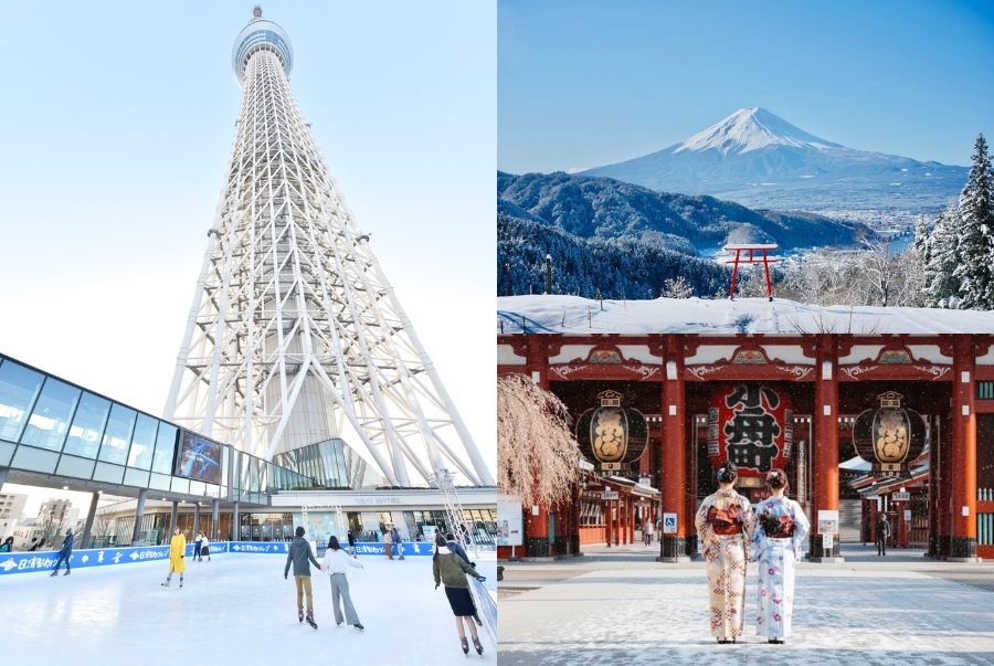 Top 5 địa điểm check-in hot nhất khi du lịch Tokyo mùa đông