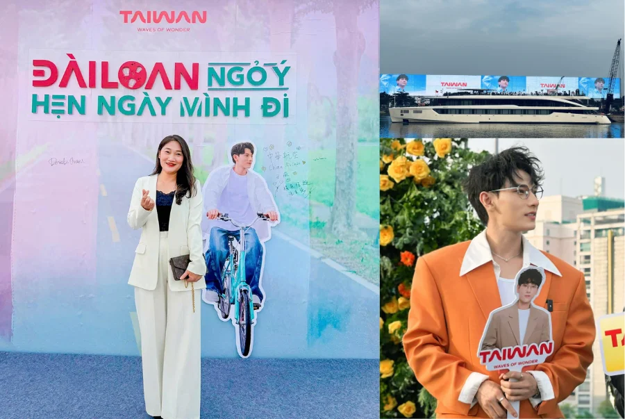 Top Ten Travel tham dự lễ công bố Đại sứ Du lịch Đài Loan 2025 tại TP HCM