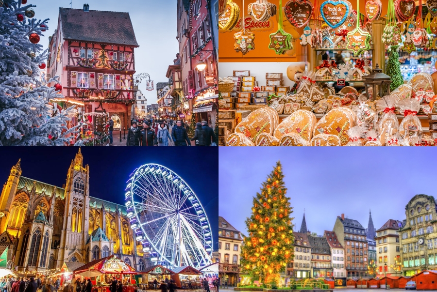 Top 5 khu chợ Giáng sinh đẹp nhất nước Pháp