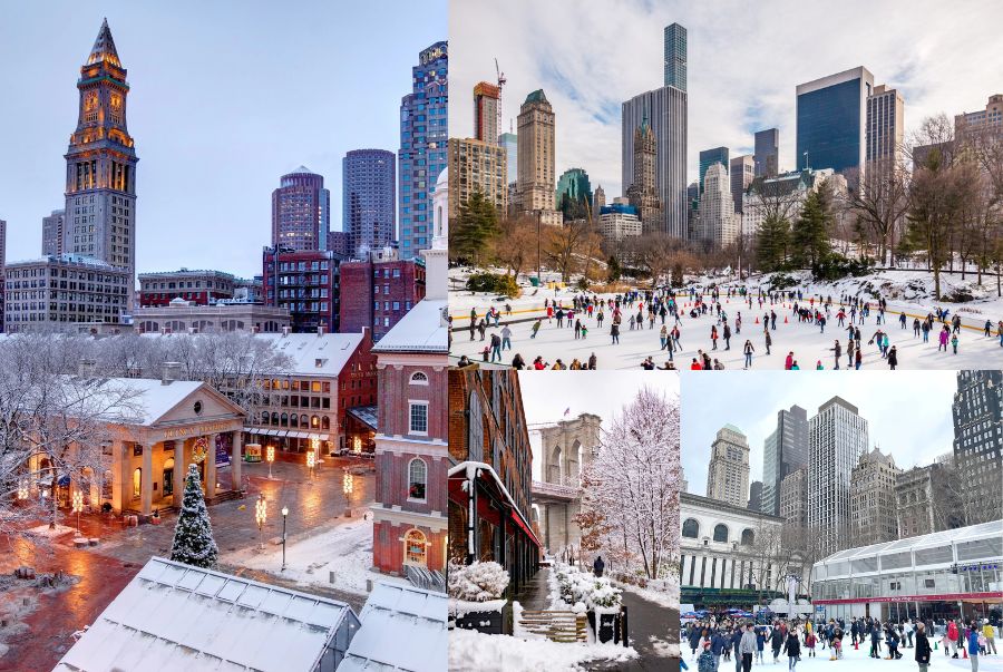 Những Thành Phố Có Khung Cảnh Tuyết Rơi Đẹp Nhất Nước Mỹ