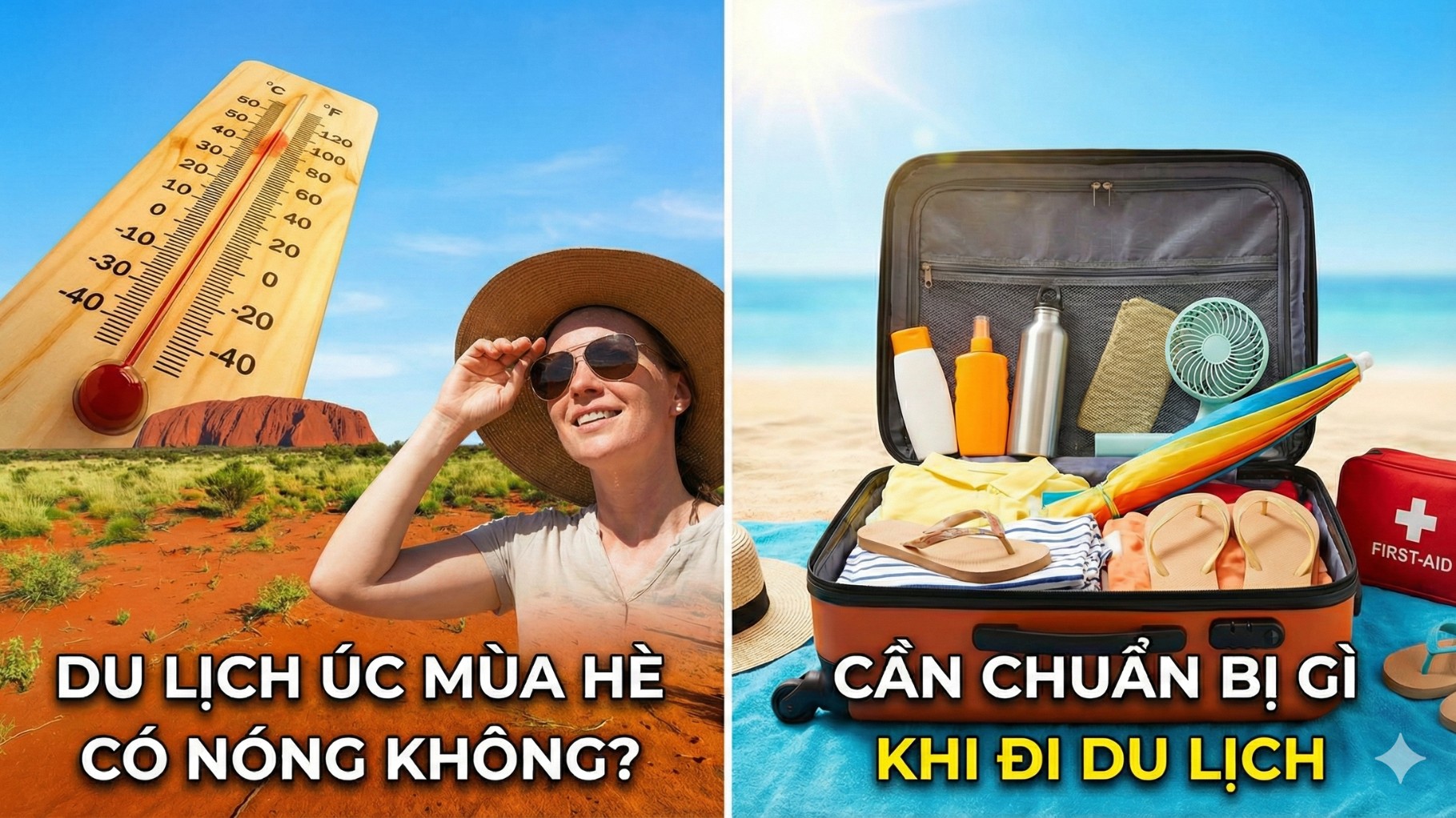Du lịch Úc mùa hè có nóng không?