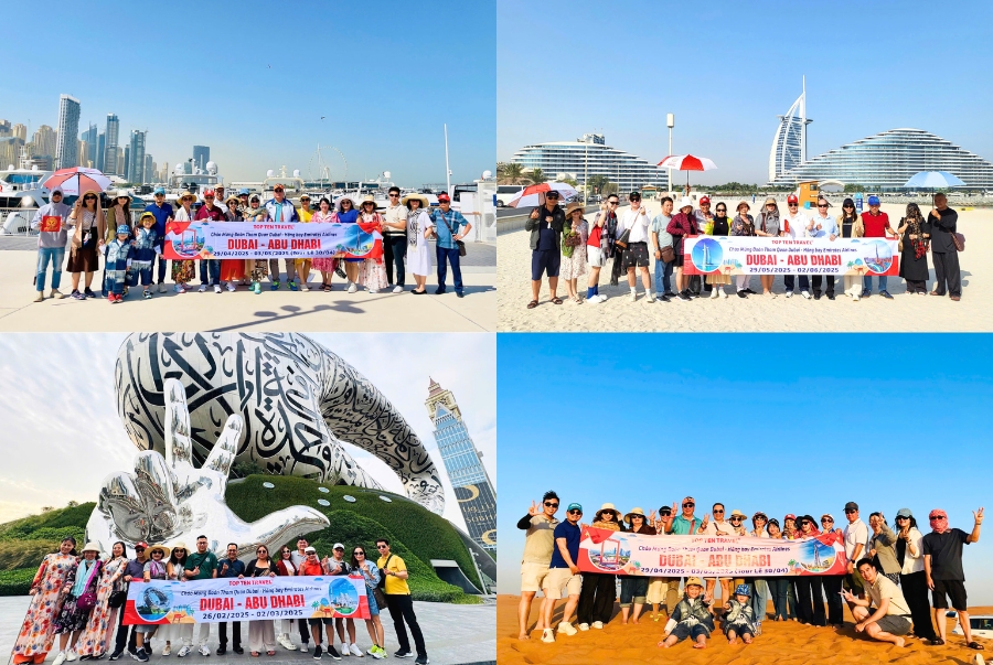 Tour Du Lịch Dubai - Abu Dhabi Tết Trọn Gói