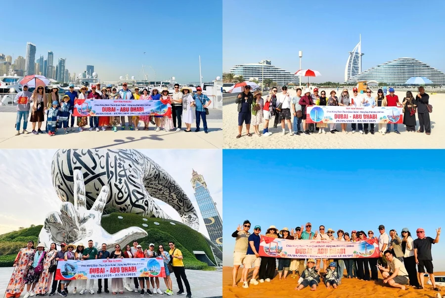 Tour Du Lịch Dubai - Abu Dhabi Tết Trọn Gói