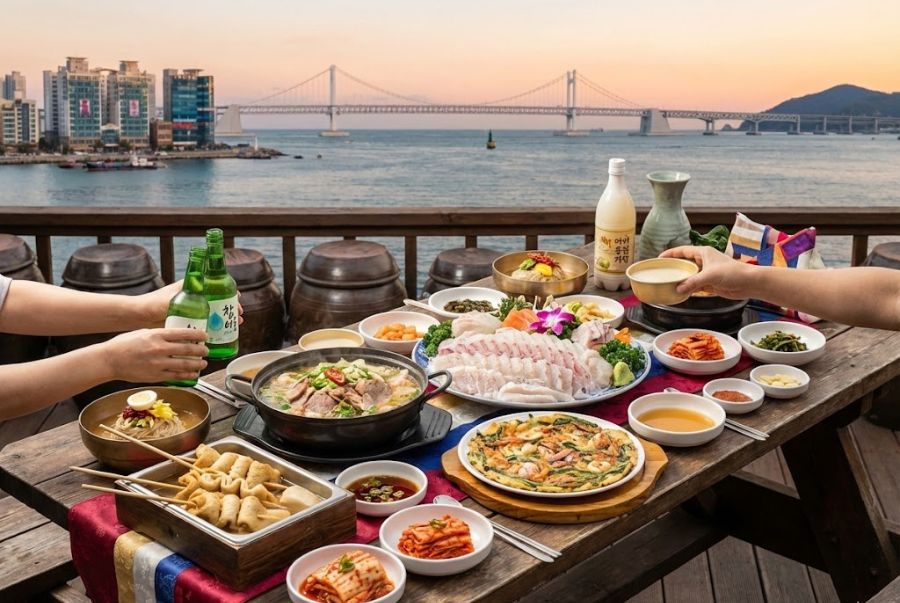 Du lịch Busan nên ăn gì?