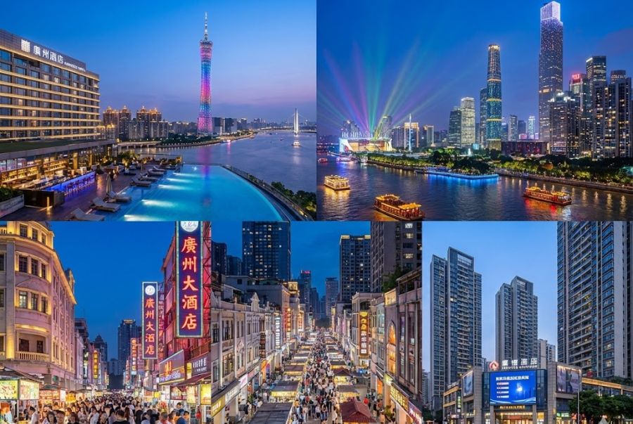 Nên ở khu nào khi du lịch Quảng Châu để tiện đi lại?