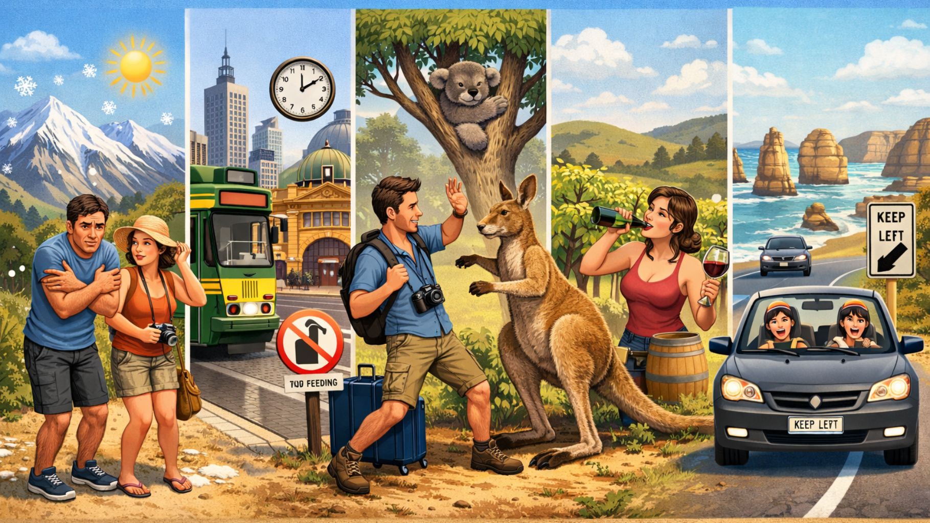 Các sai lầm thường gặp khi du lịch Victoria Úc