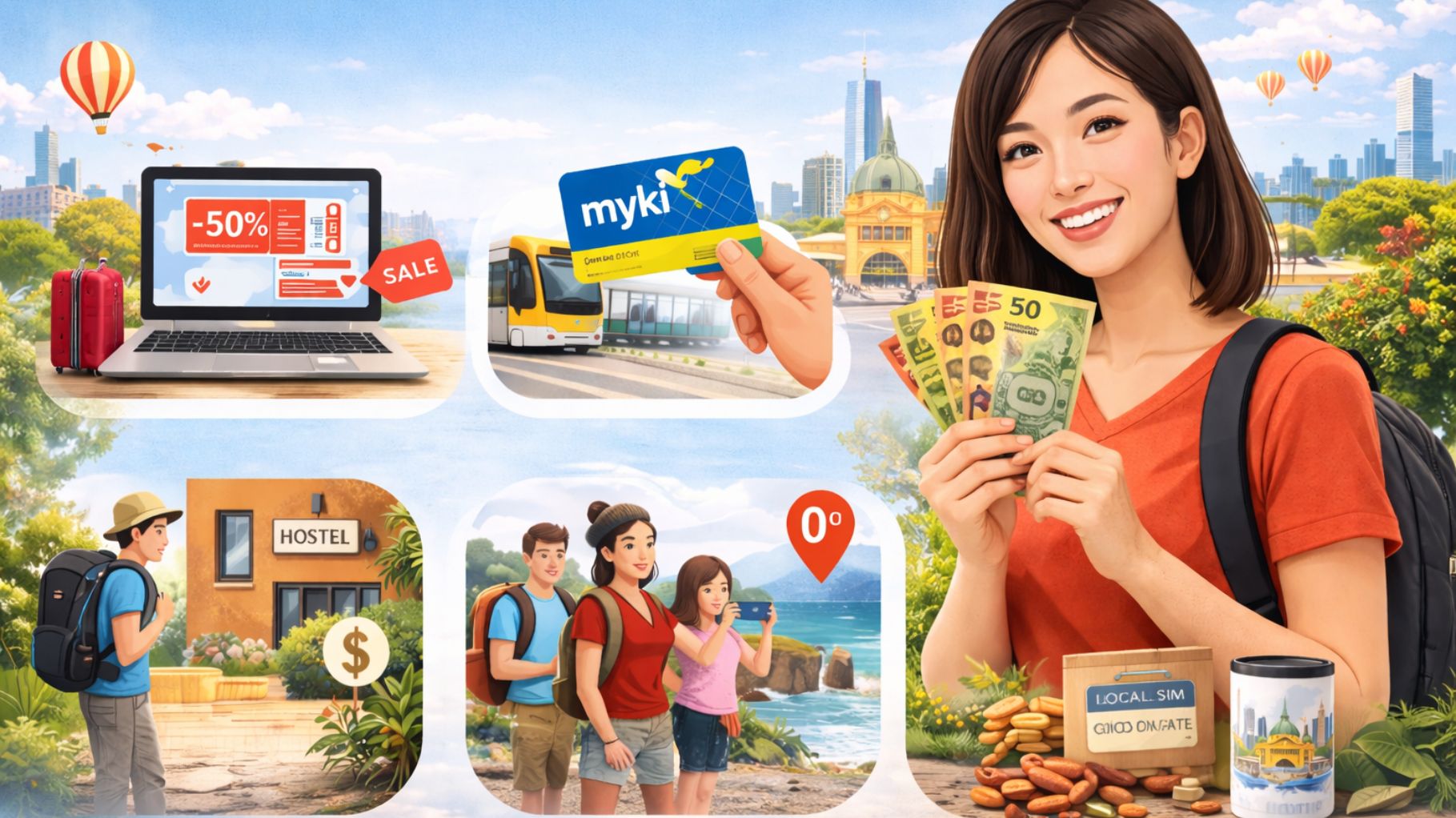 Mẹo tiết kiệm chi phí khi du lịch Victoria Úc