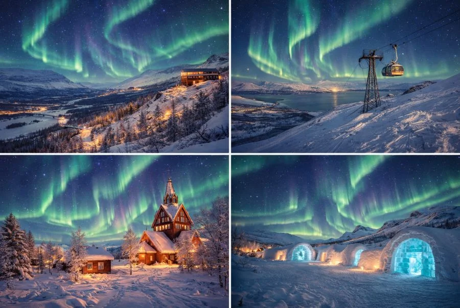 Kinh nghiệm săn cực quang tại Lapland Thụy Điển