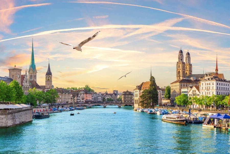 Khám phá thành phố Zurich lớn nhất Thuỵ Sĩ