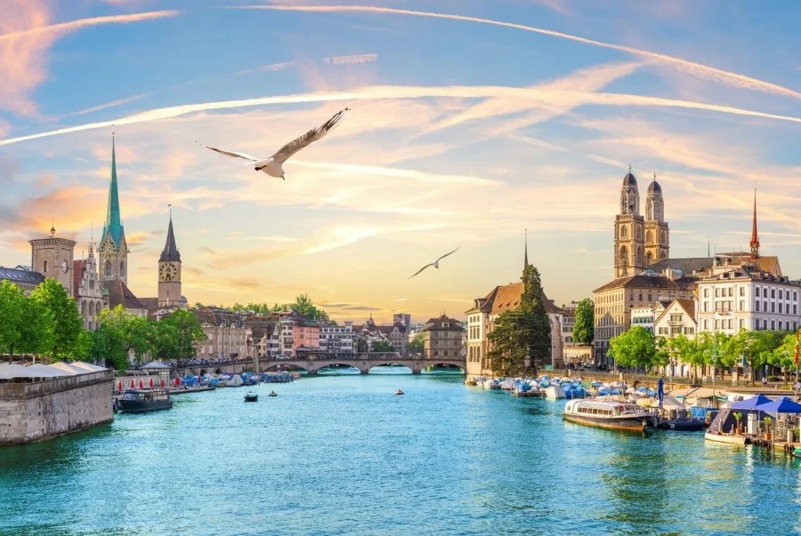 Khám phá thành phố Zurich lớn nhất Thuỵ Sĩ