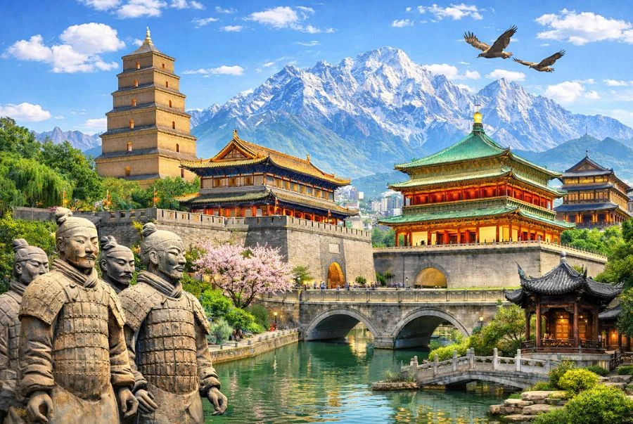 Top 10+ địa điểm du lịch Tây An không thể bỏ lỡ