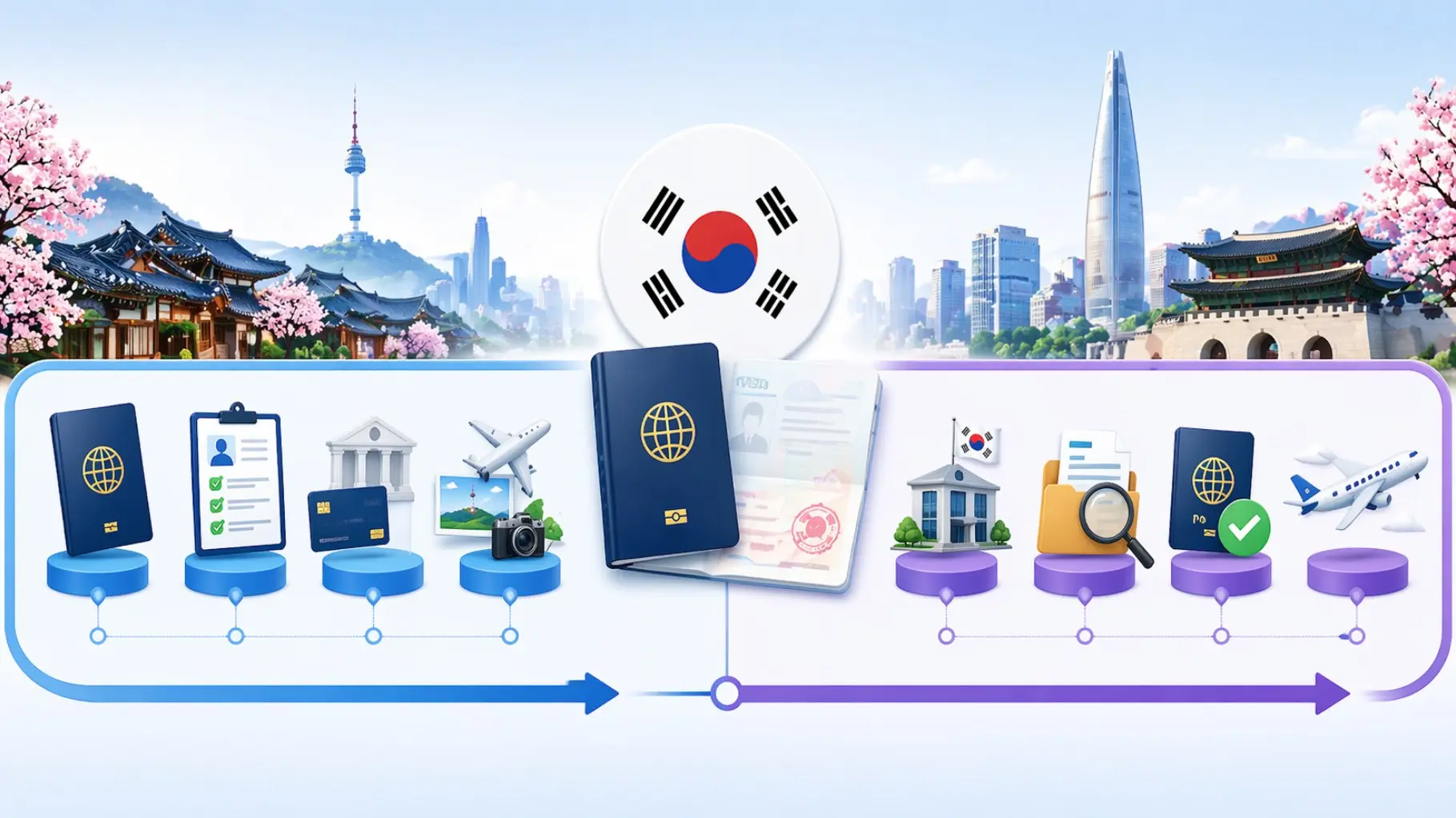 Thông tin về visa Du Lịch Hàn Quốc – Hướng Dẫn Thủ Tục Xin Visa Chi Tiết