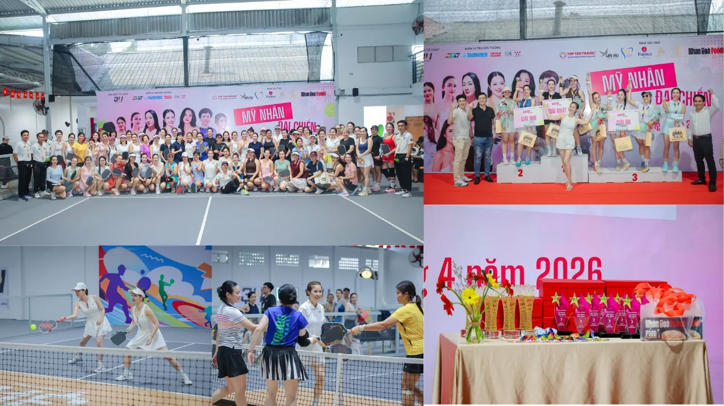 Top Ten Travel Đồng Hành Cùng Giải Đấu Pickleball 'Đại Chiến Mỹ Nhân' 2026