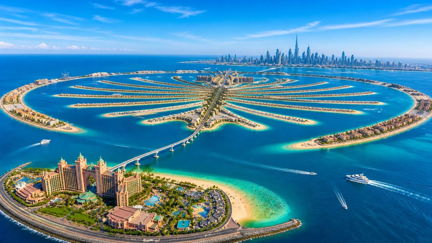 Palm Jumeirah – Hòn Đảo Nhân Tạo Lớn Nhất Thế Giới Có Gì Đặc Biệt?